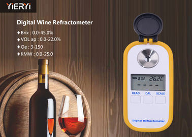 Correzione di temperatura del rifrattometro di peso specifico di Digital per succo/latte