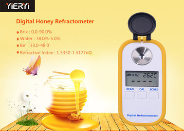 Rifrattometro portatile del glicol di propilene, rifrattometro 0-90% Brix del miele di Digital