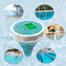 Metro residuo del tester del cloro del rivelatore pH di qualità dell'acqua della piscina
