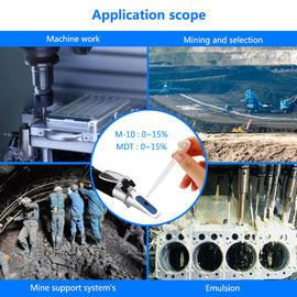 Rifrattometri tenuti in mano/rifrattometro del tester di concentrazione dell'emulsione peso specifico