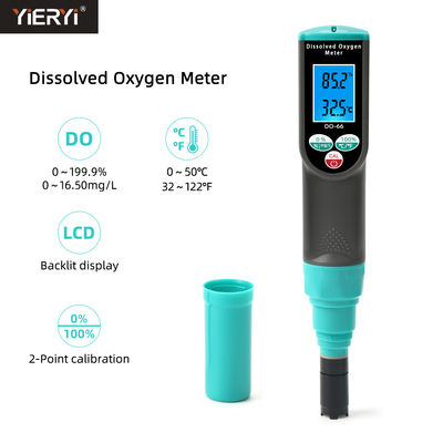 Anti misuratore di ossigeno dissolto Digital di ATC di impatto 16.5mg/L