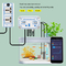 Tester online dell'acqua salata di Seawater del regolatore pH del tester temporaneo di salinità del registratore automatico di dati di WiFi