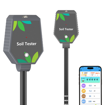 Alta precisione 8 in 1 Digital Humidity Meter Soil Smart Bluetooth