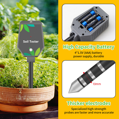 Alta precisione 8 in 1 Digital Humidity Meter Soil Smart Bluetooth