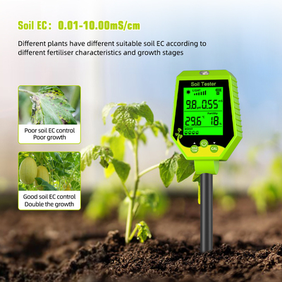 YIERYI Multifunzionale 6 in 1 Digital Humidity Meter per piante