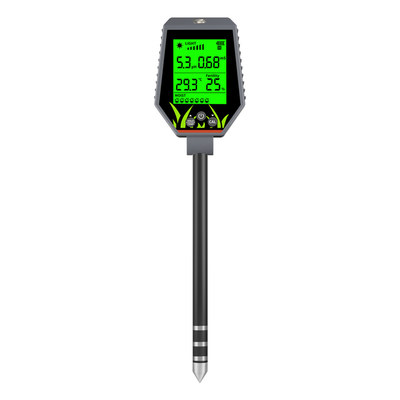 YIERYI 6 in 1 PH / EC / umidità / luce solare / umidità dell' aria Analisatore digitale del suolo