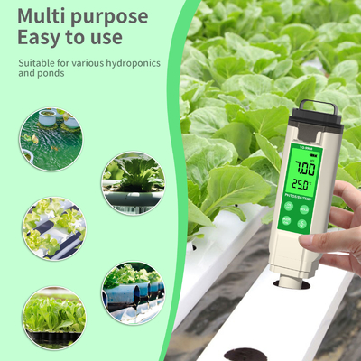 YiERYi YG-9908 4 in 1 Tester di qualità dell' acqua PH / TDS / EC / Temperatura Multifunzione Pen di prova con alta precisione design portatile
