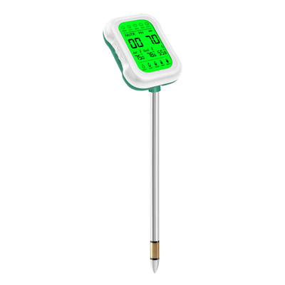 Yieryi 7-in-1 Soil Tester YY-1066L   Professional Soil Testing per pH, umidità, intensità luminosa e temperatura, fertilità, umidità dell'aria, temperatura ambiente