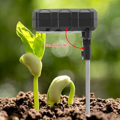 Detettore del suolo 6 in 1 -- PH, umidità, temperatura, luce, umidità, test di fertilità -- ideale per uso interno, esterno e giardino