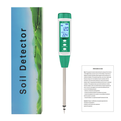 Yieryi YY-1066A Soil Tester. EC, umidità e temperatura del suolo 3 in 1.