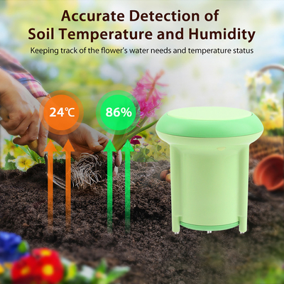 Tuya Smart Soil Sensor ZigBee 3.0 rilevamento wireless di umidità e temperatura con avvisi in tempo reale