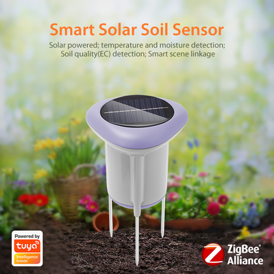 Tuya ZigBee sensore del suolo 3 in 1    Soluzione automatica per l'agricoltura intelligente e la cura del prato con controllo remoto