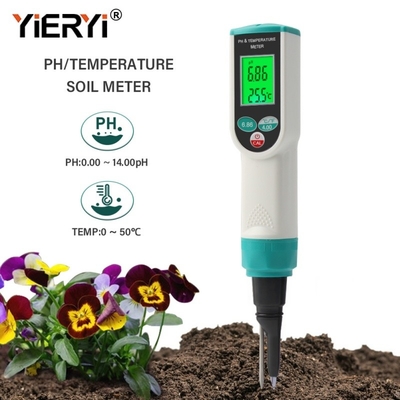 PH-2023 Tester di pH e temperatura del suolo.