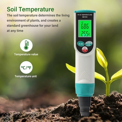 PH-2023 Tester di pH e temperatura del suolo.