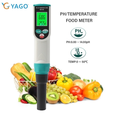 Metro di pH e temperatura portatile per il suolo. Ideale per giardini, fattorie e serre