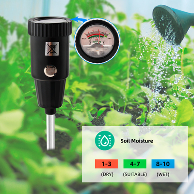 Smart Soil pH & Humidity Monitor - Ideale per piante interne ed esterne
