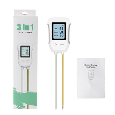 Tester del suolo: pH, umidità e temperatura da 3 in 1 per piante sane