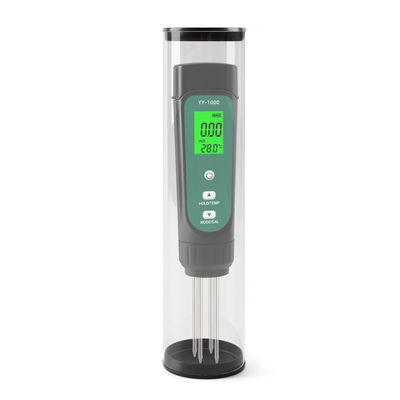 Kit di analisi del suolo 3 in 1 - EC (0,01-20,00 ms/cm), misuratore di umidità e temperatura per giardini e idroponica