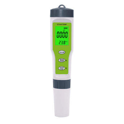 Tester 3 in 1 per la qualità dell'acqua - Misuratore pH/EC/Temp con ATC per casa, acquario e laboratorio
