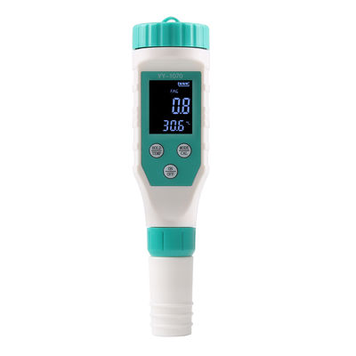 7 - in - 1 Calcolatore di qualità dell'acqua - FAC/pH/ORP/salinità/TDS/EC/Temp Meter per l'acquacoltura, la casa e il laboratorio