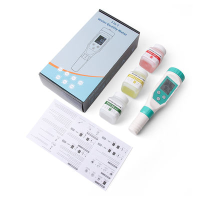 7 - in - 1 Calcolatore di qualità dell'acqua - FAC/pH/ORP/salinità/TDS/EC/Temp Meter per l'acquacoltura, la casa e il laboratorio