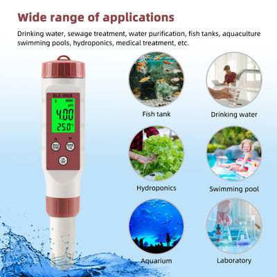 Smart 4 in 1 Water Quality Tester con Bluetooth - pH/TDS/EC/Temp Meter per la casa, l'idroponica e il laboratorio