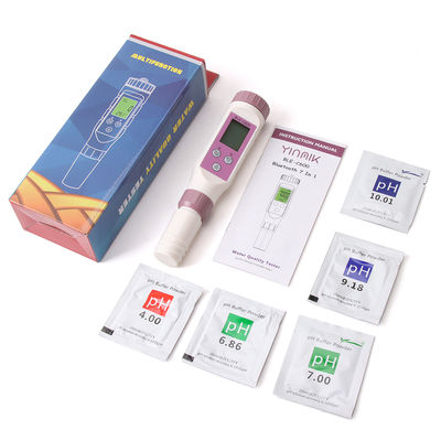 Smart 7 in 1 Bluetooth Water Quality Tester - pH/EC/TDS/ORP/Salt/S.G/Temp Meter per la casa, il laboratorio e l'acquacoltura