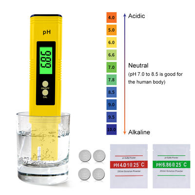 Calcolatore dell'acidità con penna di alta precisione di rilevamento del pH pH02 Calcolatore dell'acidità e dell'alcalinità con penna di rilevamento del pH dell'acquario