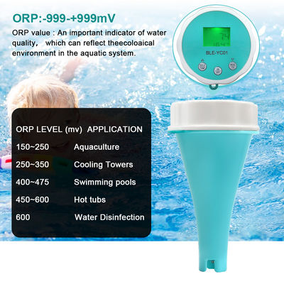 Analisatore digitale dell'acqua multiparametro pH/EC/TDS/CL/ORP/Temp Meter Smart 6 in 1 per la qualità dell'acqua in piscina