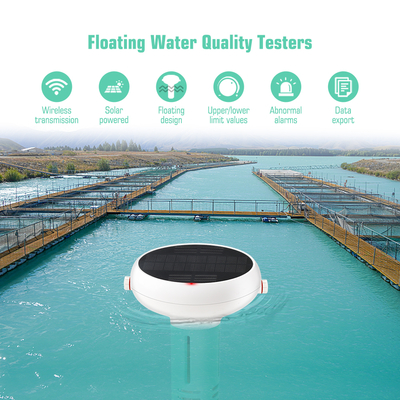 Misuratore pH per piscina galleggiante impermeabile WiFi Zigbee wireless con alimentazione solare per piscine