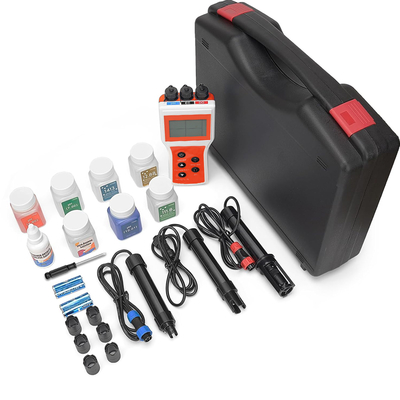 Analizzatore di qualità dell'acqua portatile intelligente 6-in-1: Ossigeno Disciolto/PH/TDS/EC/SALINITÀ/TEMP