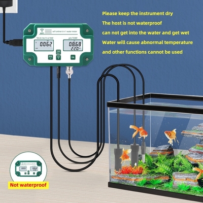 Tuya WiFi Data Logger per TDS EC PH Salinità GS e Monitoraggio della Temperatura Livelli ad Alta Sensibilità