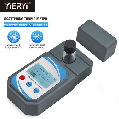 Torbidimetro digitale portatile 0-1000 NTU ±0,8% di accuratezza