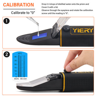 Refrattometro per saccarosio multi-range: strumento versatile per la misurazione di diversi livelli di zucchero in varie applicazioni industriali