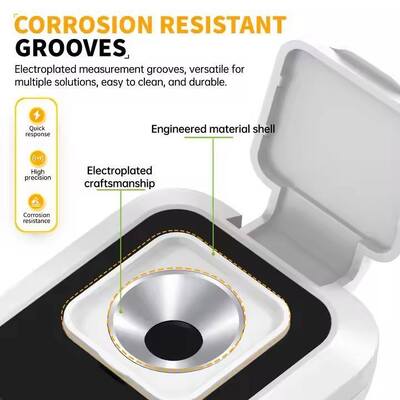 YAGO JBM-10 IPX6 Waterproof Digital Brix Refractometer with 0-32% Brix Range and ±0.01 Ri Accuracy for Sugar, Juice, and Beverage Testing