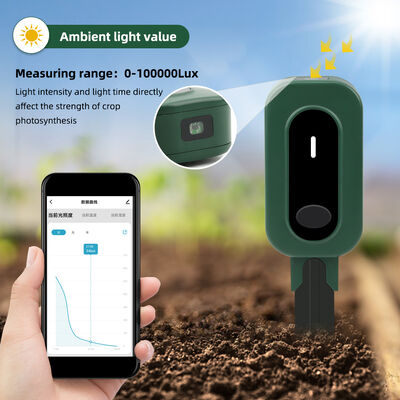 Tuya ZigBee 3.0 Wireless Soil Sensor with 3-in-1 Detection for Moisture Temperature Light and IP67 Waterproof Rating