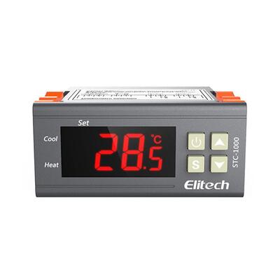 STC-1000 Termostato Digitale Regolatore di Temperatura con Display LCD Risoluzione 0.1°C e Allarme Alta Temperatura