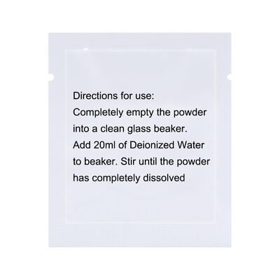 High Purity KCl Powder pH Filling Solution 20ml for pH Meter Calibration with OEM Customized Support