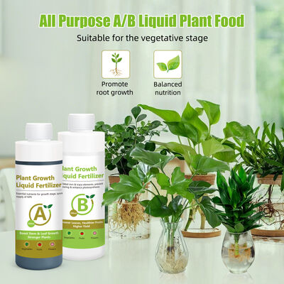 Kit di fertilizzanti liquidi e nutrienti idroponici da 250 ml ad alta precisione per la fase di crescita vegetativa