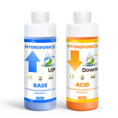 Kit di regolazione del pH idroponico con capacità di 250 ml per un assorbimento ottimale dei nutrienti delle piante e una formula stabile
