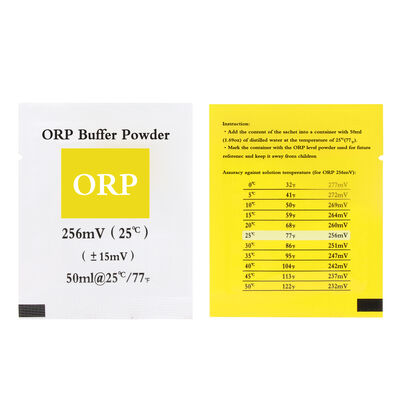 Polvere tampone ORP con precisione di 0,1 pH per uso industriale con supporto OEM personalizzato per l'acquacoltura e le piscine