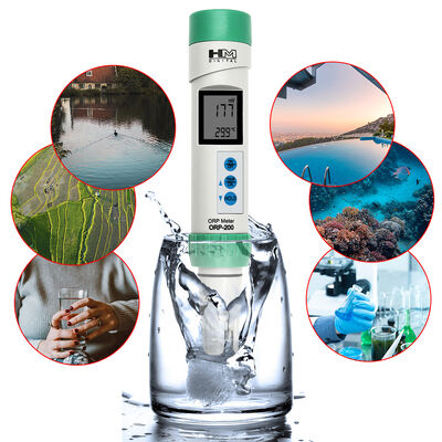 YIERYI Contatore ORP digitale Tester ORP impermeabile con taratura digitale ed elettrodi di platino staccabili per l'analisi della qualità dell'acqua