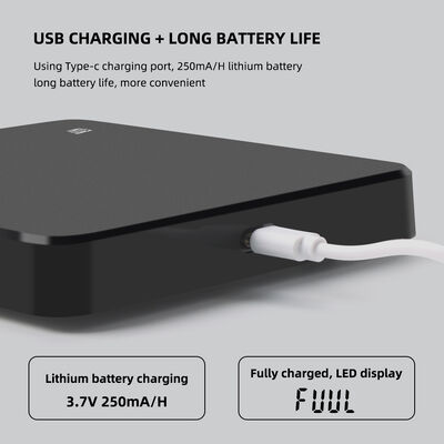 Alta precisione 0.1g Precisione 3000g Capacità Scala da caffè con carica USB e timer digitale per uso in cucina