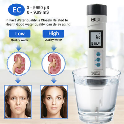 IP-67 Misuratore ORP digitale impermeabile con gamma 0.0-14.0PH e pannello LCD per test accurati della qualità dell'acqua