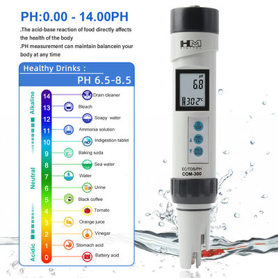 IP-67 Misuratore ORP digitale impermeabile con gamma 0.0-14.0PH e pannello LCD per test accurati della qualità dell'acqua