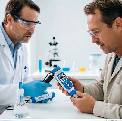 High Accuracy ±0.3mg/L Dissolved Oxygen Meter with IP55 Waterproof Design and Rechargeable Battery for Aquarium and Laboratory