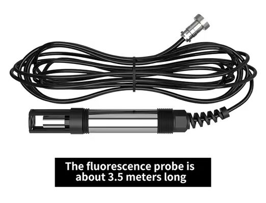 Misuratore di ossigeno disciolto portatile AE6609 ad alta precisione con sonda da 3,5 m e ATC per acquacoltura e acque reflue