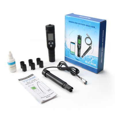 Smart Bluetooth Dissolved Oxygen Meter con alta precisione 0.1mg/L e sonda staccabile per l'idroponica e il trattamento dell'acqua