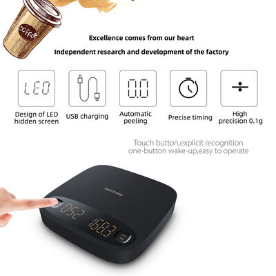 Bilancia Elettronica Digitale da Cucina Touch Screen con Precisione di 0,1g e Ricarica USB