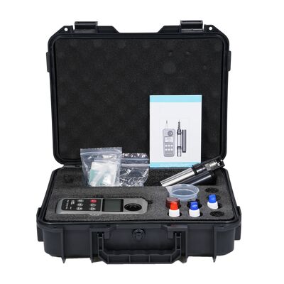Sensore di indicizzazione ottica ad alta precisione Misuratore di ossigeno disciolto con sonda esterna e misuratore portatile di qualità dell'acqua compatto